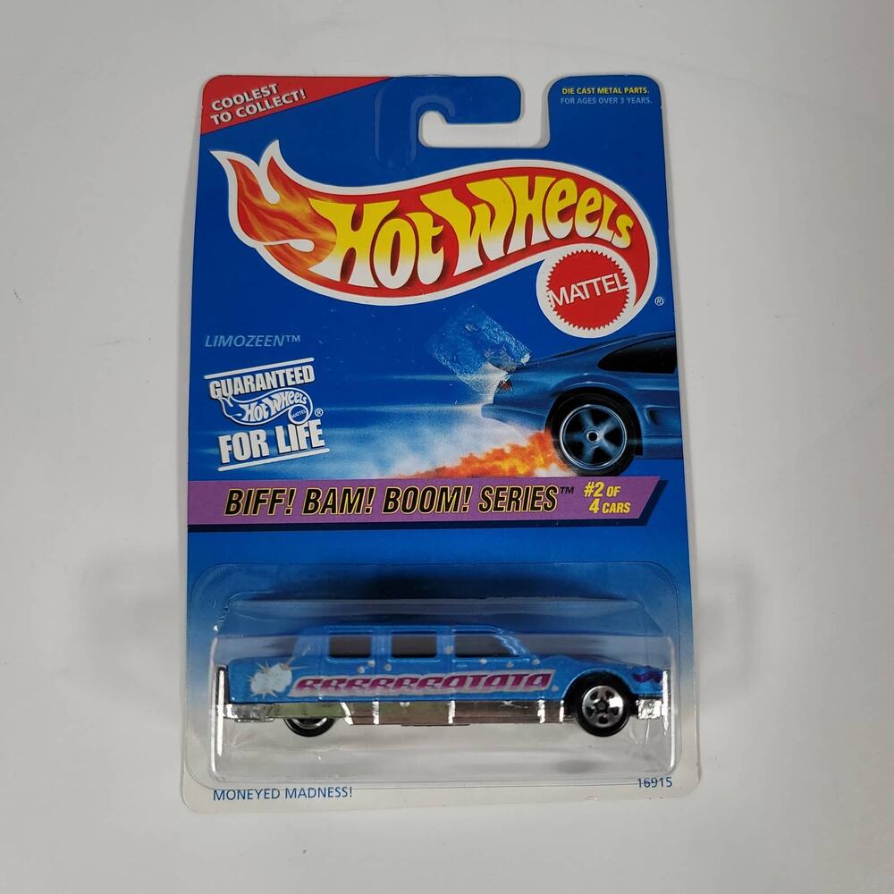 Hot Wheels LIMOZEEN Biff Bam Boom Series 2 Of 4 16915 Collector #542